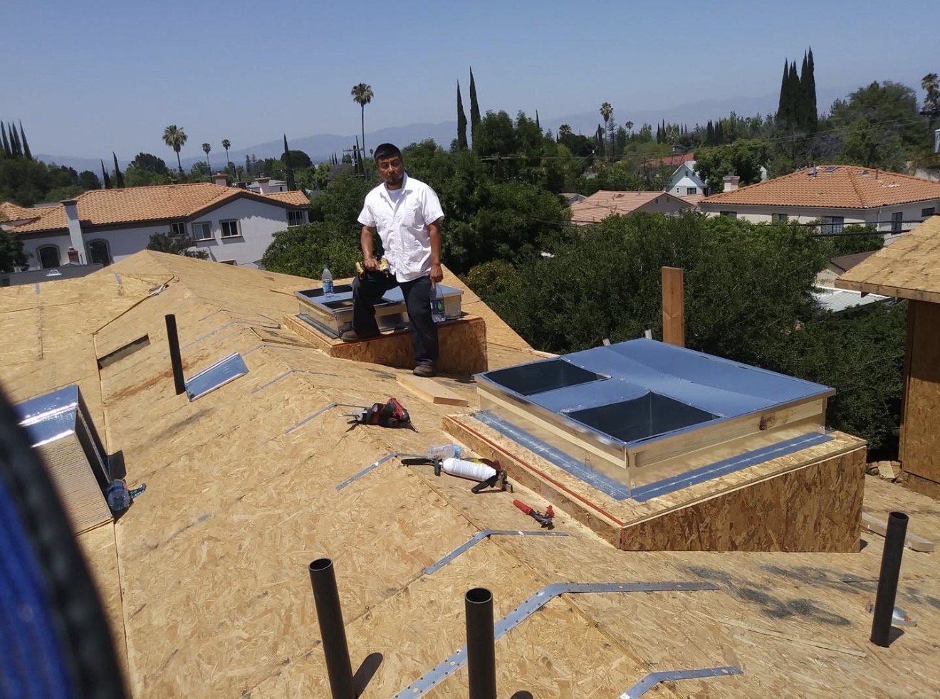 Albert's dad during the early HVAC days before VORXS