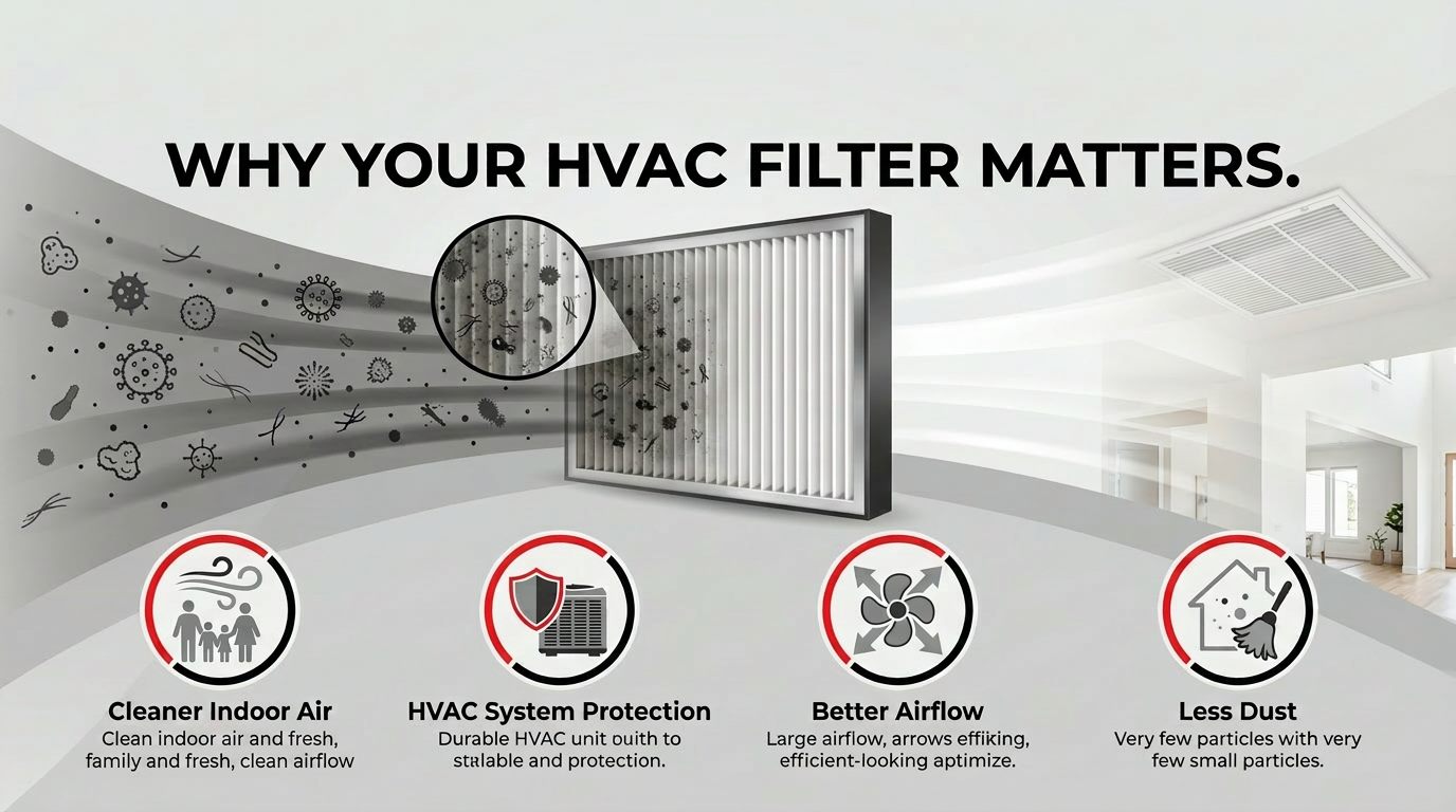 Why your HVAC filter matters for air quality and system protection